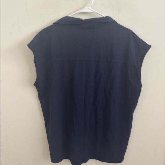 Figs Women’s Polo T-Shirt Sz XL Navy Classic Tailored Scrub Nurse #W22WW1009 - Picture 2 of 5